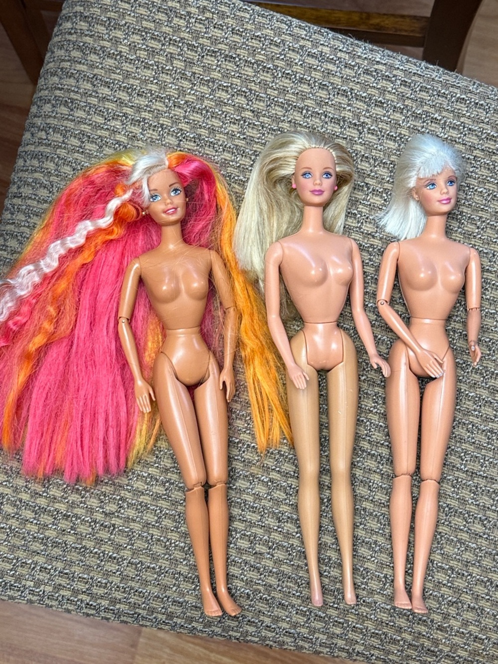Vintage 1990s Barbie Doll Mattel Dolls Hawaii Bendable Articulated Bundle As Is